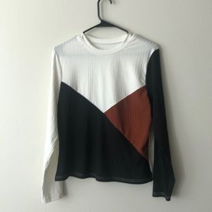 Shein Ribbed Long Sleeve